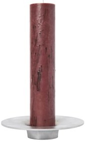 Ferm Living Kovový svietnik Soothe Aluminium Ø 16 cm