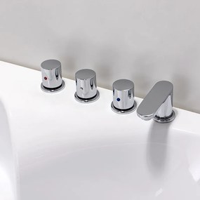 BPS-koupelny Hydromasážna vaňa HYD-SIG635W 150x150 bez ohrevu