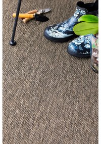 Hnedý vonkajší koberec behúň 250x80 cm Vagabond™ - Narma