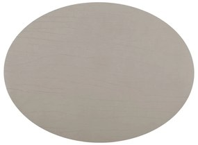 Sivo-béžové prestieranie z recyklovanej kože ZicZac Titan, 33 x 45 cm