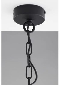 Jupiter 2101 - Luster na reťazi ARTHUR 5xE27/15W/230V modrá/čierna