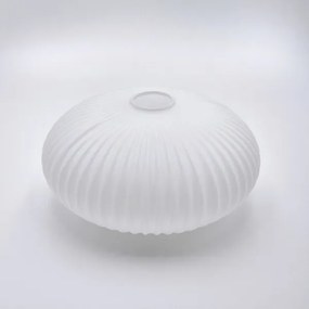 Luster na lanku HARMA 1xE27/15W/230V pr. 25 cm biela/zlatá