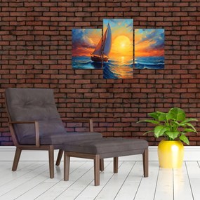 Obraz - Plachetnica (90x60 cm)