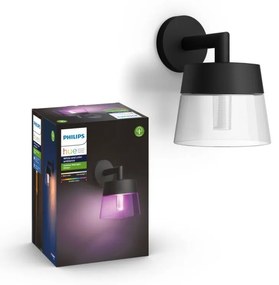 PHILIPS HUE Vonkajšie nástenné LED inteligentné osvetlenie HUE ATTRACT s funkciou RGB, 8W, teplá biela-studená b