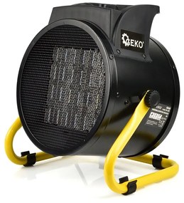 Keramický elektrický ohrievač, okrúhly, 3kW | GEKO