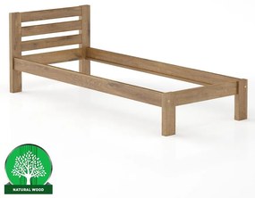 Posteľ borovica LK127–80x200 dub