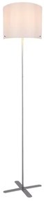 Rabalux 74012 - Stojacia lampa IZANDER 1xE27/40W/230V biela/strieborná