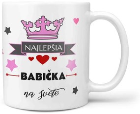 Hrnček Najlepšia babička na svete (Náplň hrnčeka: Žiadna)