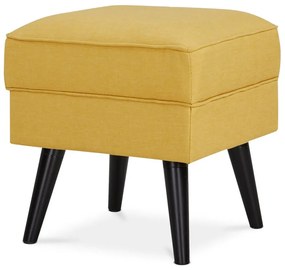 Taburet, žlutá látka, AK-A1316 YEL2