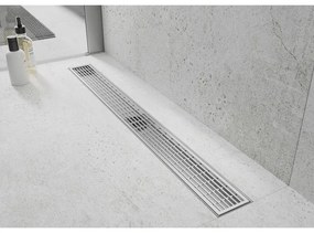Mexen Flat M33 nerezový sprchový žľab 50 cm, nerez, 1033050-15