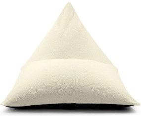 Hnedý sedací vak z textílie buklé Razz – SLOWDOWN