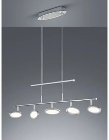 Trio - LED Luster na lanku DUELLANT 5xLED/4,3W/230V