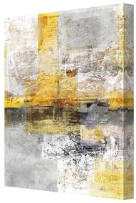 Plátno maľba Yellow Abstarct