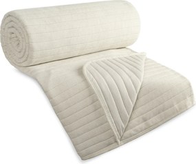 PREHOZ NA POSTEĽ GLORI 170X210 CM KRÉMOVÁ