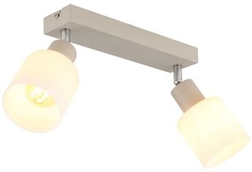 Globo 54114-2 - Bodové svietidlo TRENT 2xE14/25W/230V