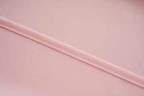 Ružový záves s riasiacou páskou OXFORD 140x250 cm