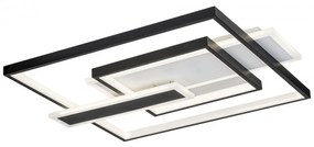 RABALUX LED stropné moderné svetlo HERKULES, 50W, denná biela, čierne