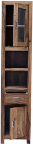 furniture-nabytek.cz - Kúpeľňová skrinka z masívneho dreva palisander 40x35x190