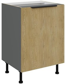 Kuchynská skrinka Cremona Ant 60d 1f Bb