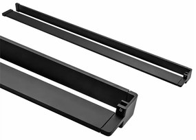 Mereo Mereo, Polička k WALK IN, 120 cm, čierny ALU, MER-CK10620PB