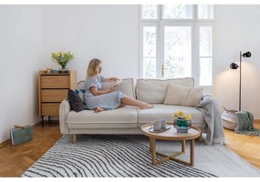 Béžová rozkladacia pohovka z textílie buklé 215 cm Patti – Bonami Selection