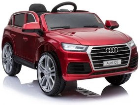 LEAN CARS ELEKTRICKÉ AUTÍČKO AUDI Q5 - LAKOVANÉ - ČERVENÉ - 12V7Ah - 2x45W - 2021