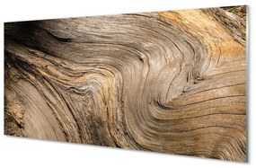 Sklenený obklad do kuchyne Drevo textúry obilia 140x70 cm