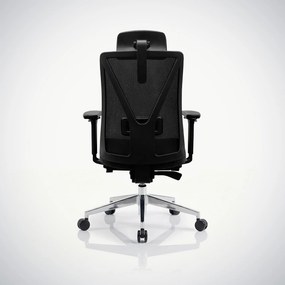 Ergonomická kancelárska stolička čierna so sieťovinou VECTOR
