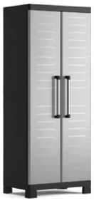 KIS Skriňa DETROIT vysoká delená 65 cm, šedá