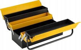 CROWNMAN KOVOVÁ skrinka na náradie, 3-stupňová skladacia