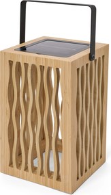 Bambusový solárny lampión, veľký