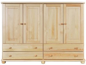 Komoda z Borovice KD157 surová
