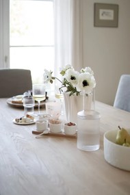 Ferm Living Kameninová váza Dedali Off-white Medium