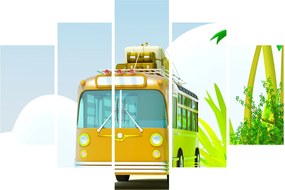 Obraz - Cesta do trópov (150x105 cm)