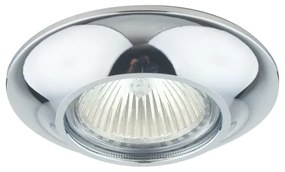 EMITHOR Vstavané moderné okrúhle osvetlenie DOWNLIGHT, chrómované