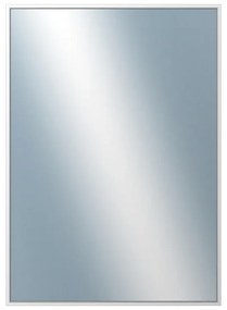 DANTIK - Zrkadlo v rámu, rozmer s rámom 50x70 cm z lišty Hliník strieborná lesk (7269003)