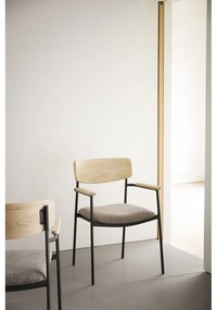 Jedálenská stolička v béžovo-prírodnej farbe v súprave 2 ks Maymont – Rowico