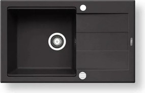 Pyramis 70167101 - Kuchynský drez SPARTA PLUS LUX 78x48 cm granit/čierna