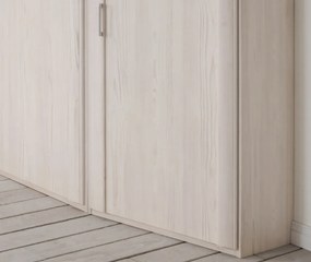 Skosená skriňa Luxor 47 cm, polárny smrekovec, pravá