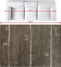 Koberec Royal jungle green 160x230cm