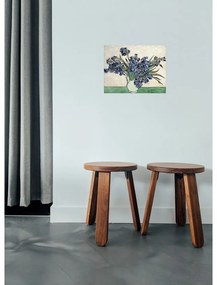 Reprodukcia obrazu Vincenta van Gogha - Irises 2, 40 × 26 cm