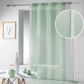 Svetlozelená záclona 140x280 cm Telma – douceur d'intérieur