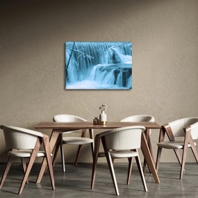 Obraz - ľadové vodopády (70x50 cm)