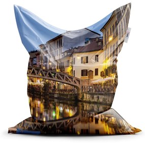Sablio Sedací vak Mesto - 150x100 cm