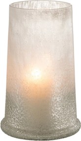 Veľký sklenený svietnik lampáš Hurricane Sugar – 17,5*17,5*28 cm