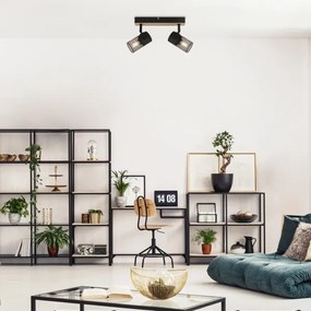 Rabalux 71152 - Bodové svietidlo METTA 2xE14/40W/230V dub