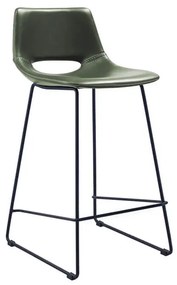 Barová stolička mira 65 cm zelená MUZZA