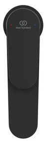 Ideal Standard CeraFine O - Umývadlová batéria stojánková bez odtokovej garnitúry, čierna matná BC554XG