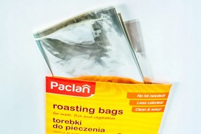 Pečiace vrecká s rukávom, vrecká s vreckami 35x38cm, klipy 6 ks, Paclan