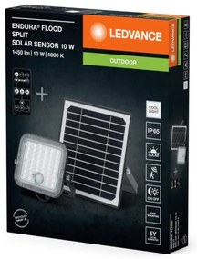 Ledvance - LED Solárny reflektor so senzorom FLOOD SPLIT LED/10W/3,2V IP65 + DO